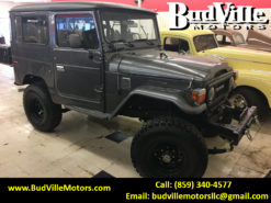 Best Used 1979 Toyota FJ40 Land Cruiser 4x4 Classic SUV for Sale in Paris Bourbon County KY 40361 Budville Deals Central Kentucky Classic Cars Trucks