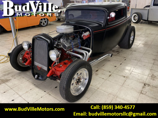 1932,l Ford CR1 3 Window Coupe, Hotrod, For sale, Budville Motors, Paris KY 40361